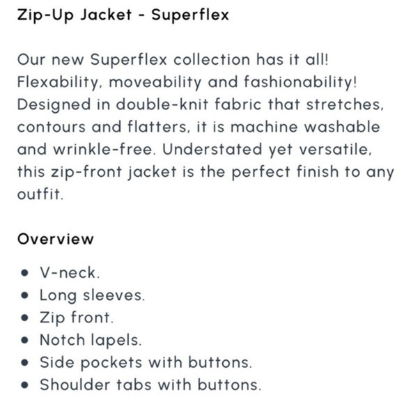 NY & Co. XL Red ponte knit super flex stretch blazer size XL - Picture 11 of 11